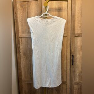 Gray Sleeveless Dress